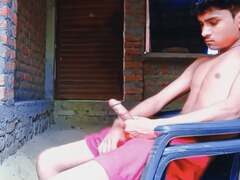 Indian Desi guy relishes the taste of hefty black cock in his gullet